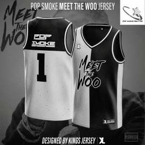 Pop Smoke Meet The Woo jersey promo | Pop Smoke Related